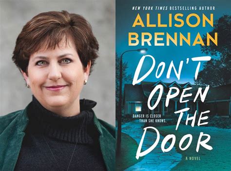 dont open the door victoria lawson|Q&A: Allison Brennan, Author of ‘Don’t Open the Door’